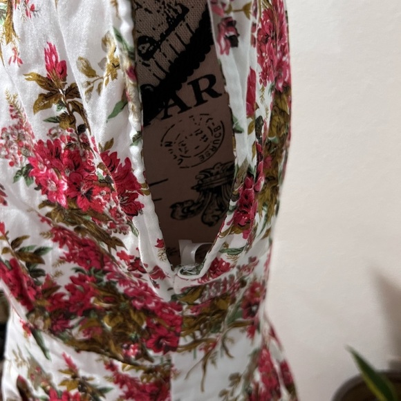 Miss Cherry mini dress 100% cotton floral - Picture 2 of 10